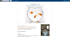 Desktop Screenshot of commeunpoissondanslo.blogspot.com