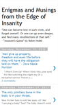 Mobile Screenshot of enigmaticallife.blogspot.com
