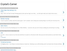 Tablet Screenshot of crystyle05.blogspot.com