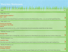 Tablet Screenshot of maryann-mortensen.blogspot.com