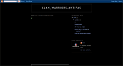 Desktop Screenshot of clan-warriors-antifas.blogspot.com