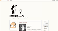 Desktop Screenshot of integratore.blogspot.com