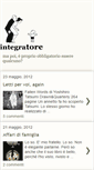 Mobile Screenshot of integratore.blogspot.com