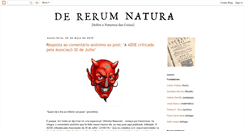 Desktop Screenshot of dererummundi.blogspot.com
