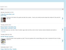 Tablet Screenshot of delightfulcakery.blogspot.com