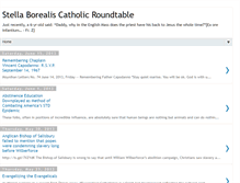 Tablet Screenshot of northlandcatholic.blogspot.com