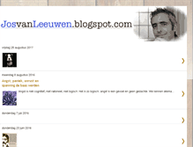 Tablet Screenshot of josvanleeuwen.blogspot.com