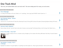 Tablet Screenshot of onetrackmind-4thstp.blogspot.com