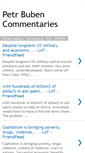 Mobile Screenshot of petrbubencommentaries.blogspot.com