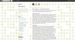 Desktop Screenshot of bebebloomers.blogspot.com