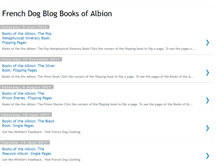 Tablet Screenshot of frenchdogbluesalbionbooks.blogspot.com