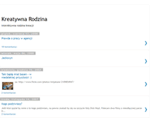 Tablet Screenshot of kreatywnarodzina.blogspot.com