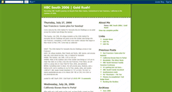 Desktop Screenshot of hbcsouth2006.blogspot.com