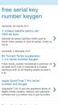 Mobile Screenshot of freeserialkeygen.blogspot.com