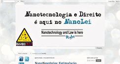 Desktop Screenshot of nanolei.blogspot.com