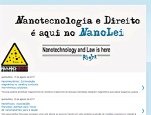 Tablet Screenshot of nanolei.blogspot.com