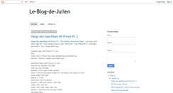 Desktop Screenshot of le-blog-de-julien.blogspot.com