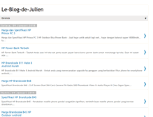 Tablet Screenshot of le-blog-de-julien.blogspot.com