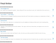 Tablet Screenshot of fetalknitter.blogspot.com