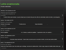 Tablet Screenshot of letraenamorada.blogspot.com