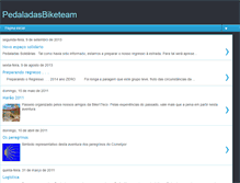 Tablet Screenshot of pedaladasbiketeam.blogspot.com