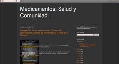 Desktop Screenshot of medicamentos-comunidad.blogspot.com