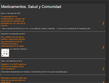 Tablet Screenshot of medicamentos-comunidad.blogspot.com