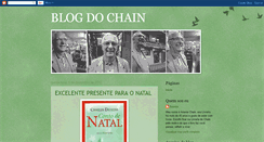 Desktop Screenshot of livrariadochain.blogspot.com