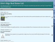 Tablet Screenshot of eriesedge.blogspot.com