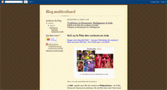 Desktop Screenshot of bloginterculturel.blogspot.com