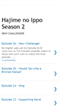 Mobile Screenshot of hajimenoipponewchallenger.blogspot.com