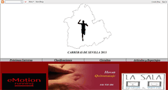 Desktop Screenshot of carrerasdesevilla.blogspot.com