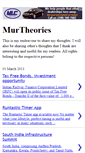 Mobile Screenshot of murtheories.blogspot.com