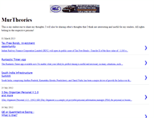 Tablet Screenshot of murtheories.blogspot.com