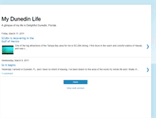 Tablet Screenshot of mydunedinlife.blogspot.com