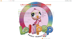 Desktop Screenshot of lollipopfamilykaraoke.blogspot.com