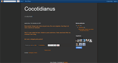 Desktop Screenshot of cocotidianus.blogspot.com