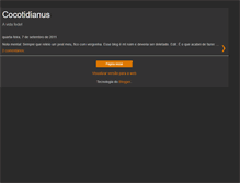 Tablet Screenshot of cocotidianus.blogspot.com