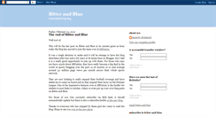 Desktop Screenshot of bitterandblue.blogspot.com