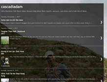 Tablet Screenshot of cascadiadam.blogspot.com