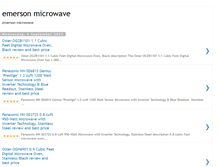 Tablet Screenshot of emersonmicrowavereview.blogspot.com