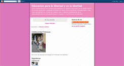 Desktop Screenshot of educacion-para-la-libertad.blogspot.com