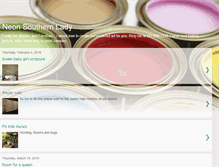 Tablet Screenshot of neonsouthernlady.blogspot.com