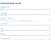 Tablet Screenshot of hollywood-design-awards.blogspot.com