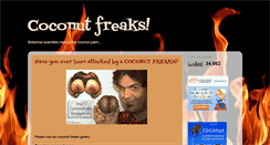 Desktop Screenshot of coconutfreaks.blogspot.com