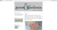 Desktop Screenshot of greenandgardenia.blogspot.com