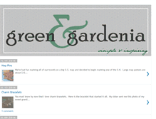 Tablet Screenshot of greenandgardenia.blogspot.com