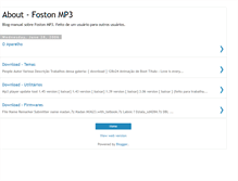 Tablet Screenshot of foston.blogspot.com