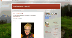 Desktop Screenshot of anirreverentwhirl.blogspot.com