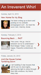Mobile Screenshot of anirreverentwhirl.blogspot.com